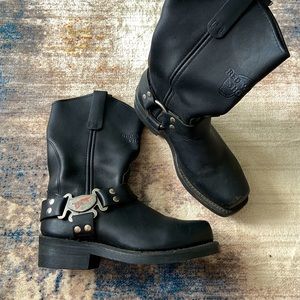 Redwing leather motorcycle boots men’s size 7